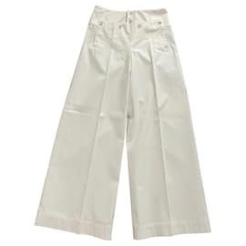 Ralph Lauren-Pantaloni, ghette-Bianco sporco