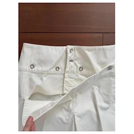 Ralph Lauren-Pantaloni, ghette-Bianco sporco
