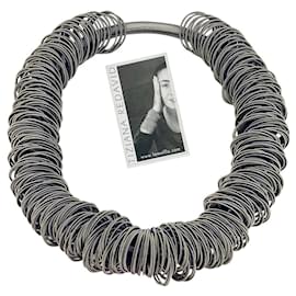 Autre Marque-La Mollla Maxi One Necklace-Silvery