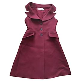 Dior-Long jacket Dior bar-Red
