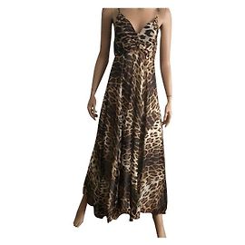 « Vestido rojo de edición limitada de Roberto Cavalli en H&M. usado una vez, como nuevo " Estampado de leopardo
