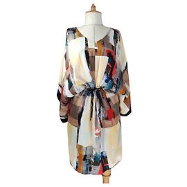 Karen B Y Simonsen Robe Karen By Simonsen en viscose Taille 38 Multicolore