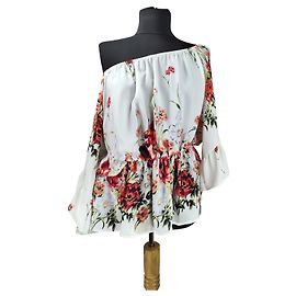 Blouse fleurie Piazza Sempione Multicolore