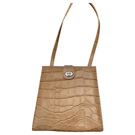 Guy Laroche Handbags Beige Cream Sand