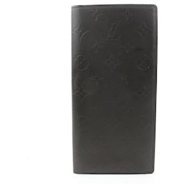 Louis Vuitton-Dark Brown Monogram Glace Long Bifold Organizer Wallet-Other