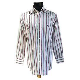 Etro Gestreiftes Baumwollhemd Mehrfarben
