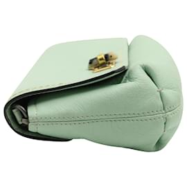 Lanvin-Lanvin 'Happy' Handbag in Mint Green leather -Other