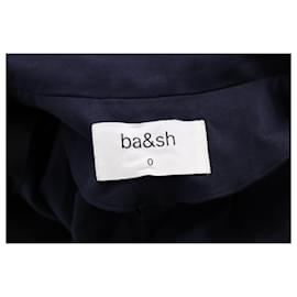 Ba&Sh-ba&sh Serri Jumpsuit aus marineblauer Baumwolle-Marineblau