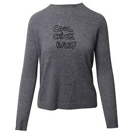 Suéter Cool Chic de Bella Freud en cachemir gris Gris