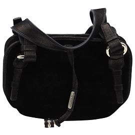 Céline Petit Sac Celine Bittersweet en Daim Noir Noir
