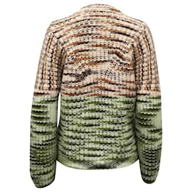 Ulla Johnson-Ulla Johnson Chunky Crew Neck Knit Sweater in Beige Alpaca Fiber-Other