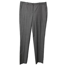 Michael Kors Tailored Pants in Grey Wool Grey