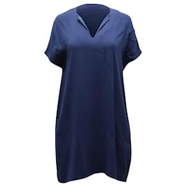 Diane Von Furstenberg-Vestido túnica Kora de acetato azul de Diane von Furstenberg-Azul