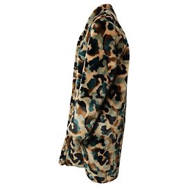 By Malene Birger Camula Kunstpelzmantel aus mehrfarbigem Polyester Andere Python drucken