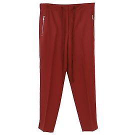 Bottega Veneta Pants in Red Wool Red