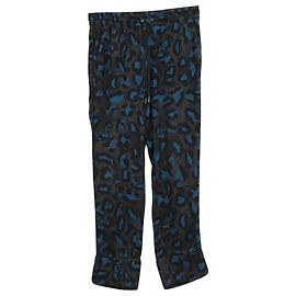 Zadig & Voltaire Calças Zadig e Voltaire Parone Leo Print em Viscose Multicolor Outro Impressão em python
