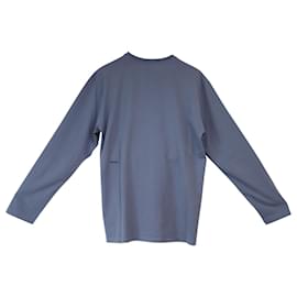 Autre Marque-Pangaia Sweatshirt aus hellblauer Baumwolle-Blau