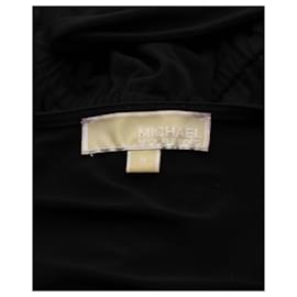 Michael Kors-Michael Kors Jumpsuit aus Stretch-Jersey mit Nieten aus schwarzem Polyester-Schwarz