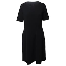 Maison Martin Margiela-Maison Margiela MM6 T-Shirt-Kleid aus schwarzer Baumwolle-Schwarz