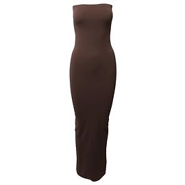 Robe Wolford Fatal en Polyamide Marron Marron