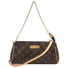 Louis Vuitton-Louis Vuitton Pochette Eva Monogram Canvas-Brown