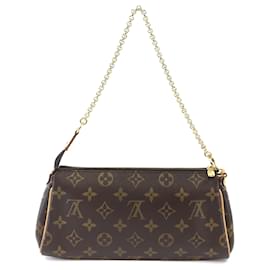 Louis Vuitton-Louis Vuitton Pochette Eva Monogram Canvas-Brown