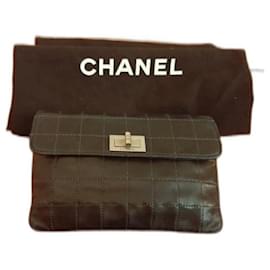 Chanel-Chanel clutch 2.55 mademoiselle-Negro