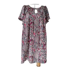 Autre Marque Vestido Eden de seda Rützou Multicolor