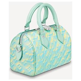 Louis Vuitton-LV Speedy verde polvere di stelle-Verde