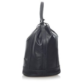 Louis Vuitton Negro Epi Randonnee PM Negro