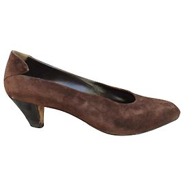 escarpins vintage Andrea Pfister p 40 Marron foncé