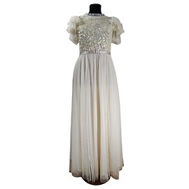 Vestido Needle & Thread Champán Otro