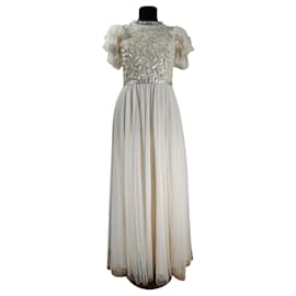 Robe Needle & Thread Champagne Autre