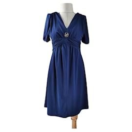 Robe bleue Guess Marciano Rose Bleu