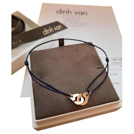 Dinh Van-Algemas Dinh Van R pulseira com cordão8-Azul escuro