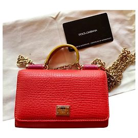 Dolce & Gabbana Dolce&Gabbana Sizilien Von Tasche Rot