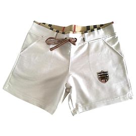 Burberry Calção Branco