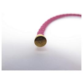 Fred-FRED CABLE FOR FORCE BRACELET 10 GM 16 CM IN ROSE GOLD STEEL NEW STEEL-Pink