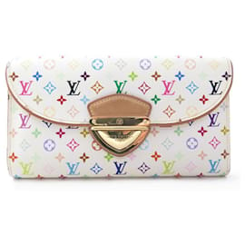 Louis Vuitton-LOUIS VUITTON EUGENIE CANVAS MONOGRAM MURAKAMI LV WALLET WALLET-White