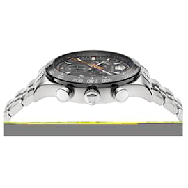 Versace-Versace Hellenyium Chrono Bracelet Watch-Silvery,Metallic
