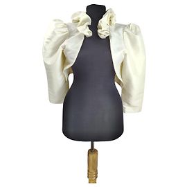 Autre Marque Jolaby Short Blazer Mixed Fabric Other