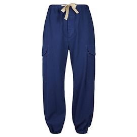 Gucci Herringbone Jeanshose Blau