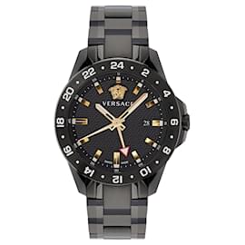 Versace-Montre-bracelet Versace Sport Tech GMT-Noir