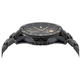 Versace-Versace Sport Tech GMT Bracelet Watch-Black