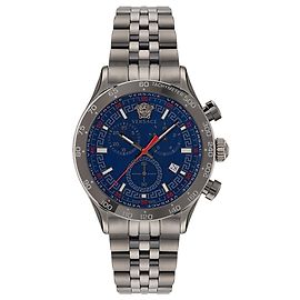 Versace Hellenyium Chrono Pulseira Relógio Cinza