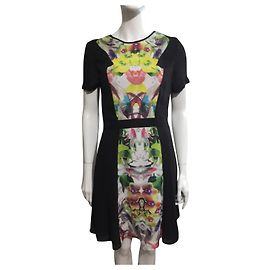 Prabal Gurung black and multicoloured dress Black Multiple colors