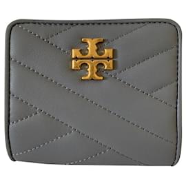 Tory Burch Light blu leather wallet Light blue