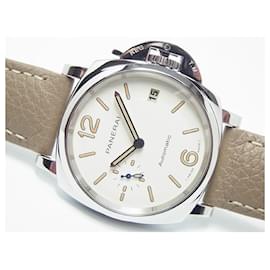 Panerai-PANERAI Luminor Due 38 MM PAM01043 V series Genuine goods Mens-White