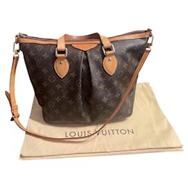 Louis Vuitton-bolso palermo-Castaño
