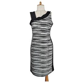 Joseph Ribkoff Kleid schwarz weiß Schwarz Weiß